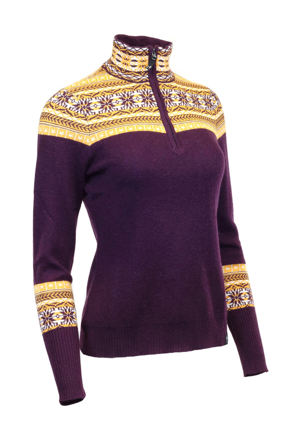 スウェット・トレーナー NOT4NERD N4 Logo Layered High Neck Quarter Zip Up 2 Colors 1200W-5120-Oxford-2-